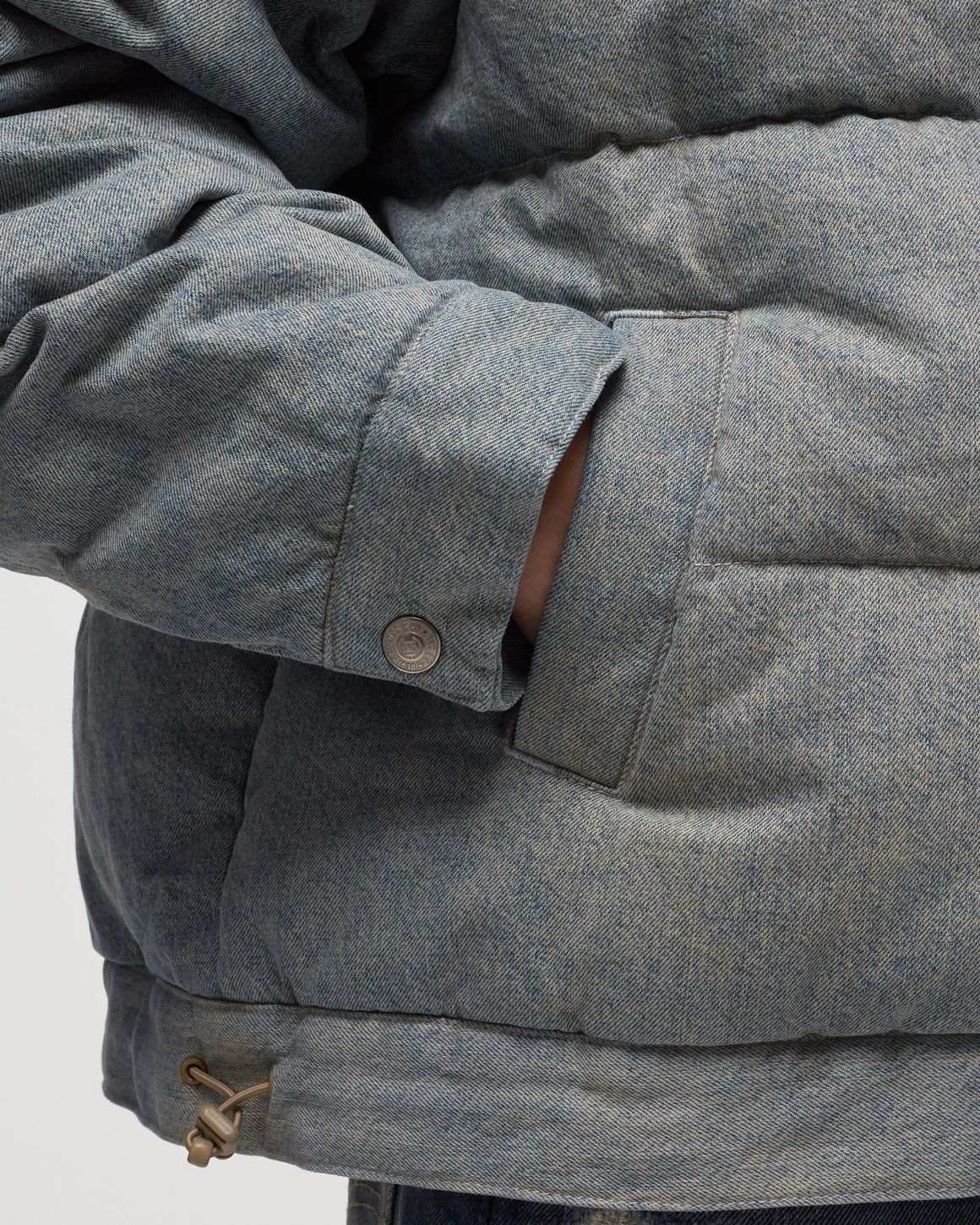 Levis X Clot Reversible Denim Puffer Tr
