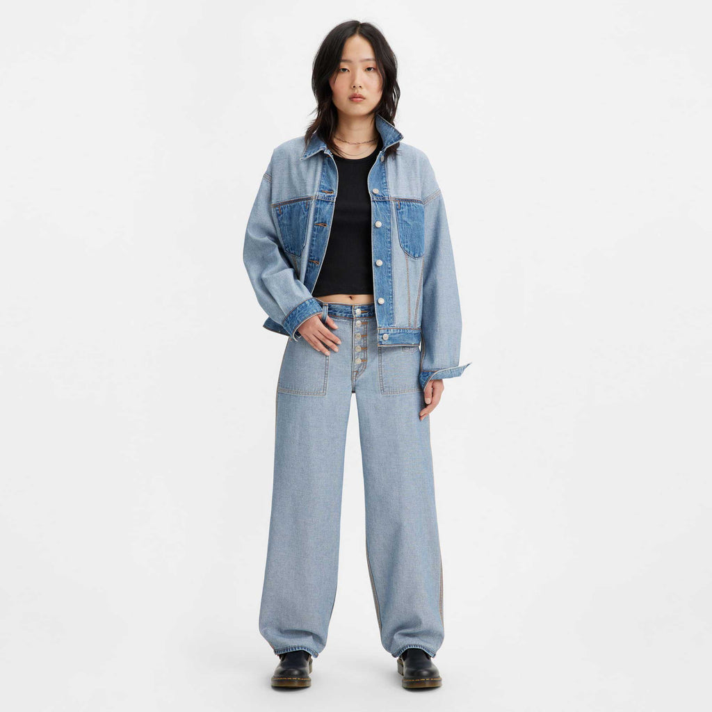 Levi'S® Jeans Reversible Baggy Dad A5928-0000 Blu Baggy Fit