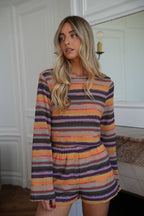 Blouse En Crochet Janne - Colorée