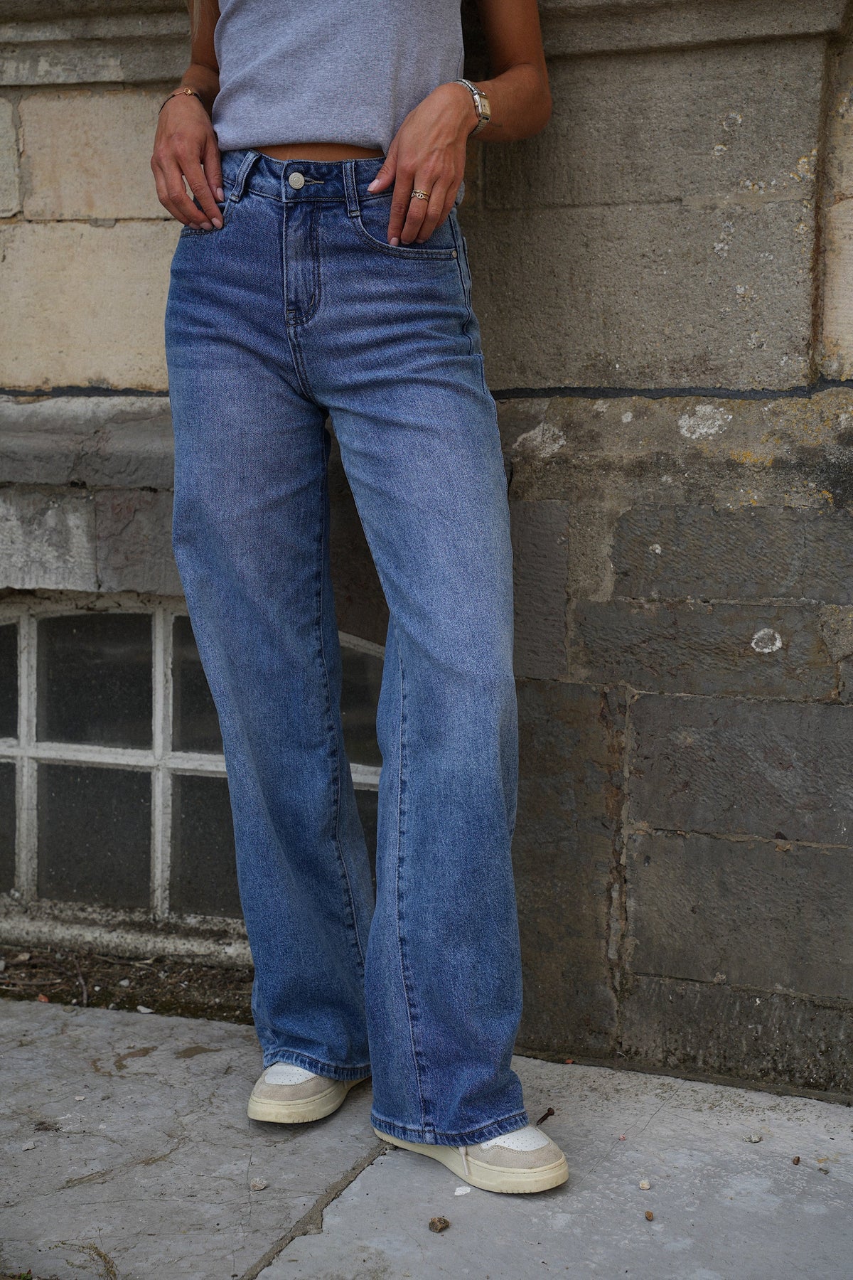 Jeans Dritti Alli - Blu