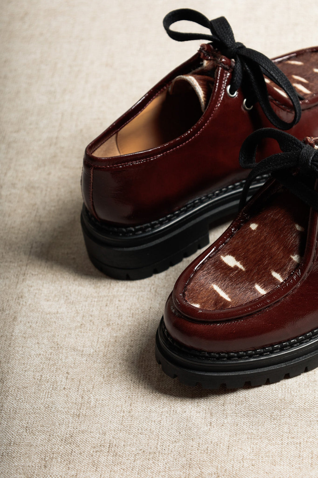 Odda Castagna Ankle Boots - Brown