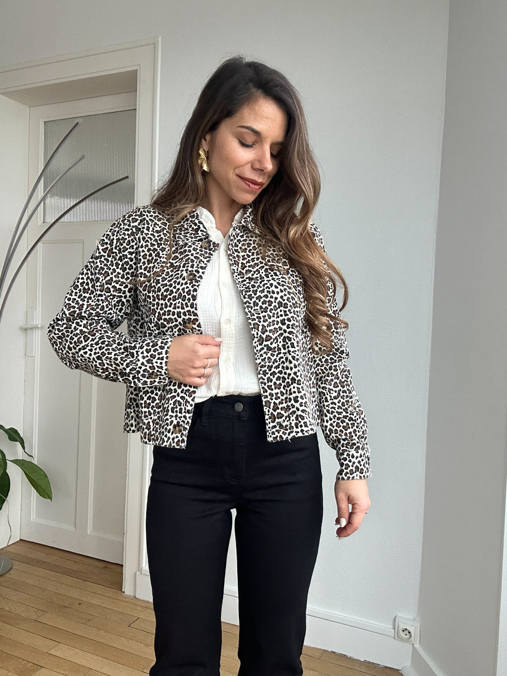 Jean droit Solange noir