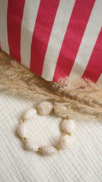 Bracelet Solal Taupe Nacré