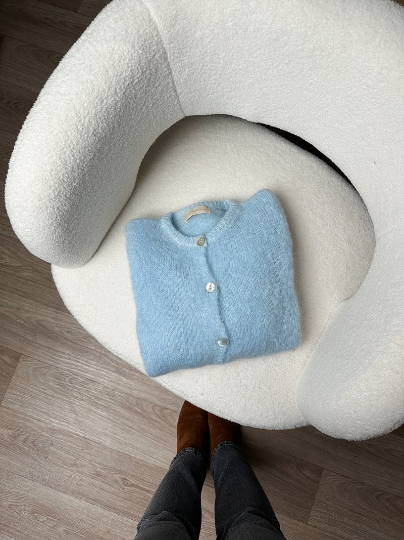 Ice Blue Bianca Wool Knit