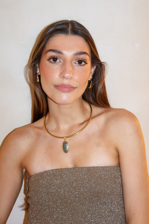 Chocker Amuleto Verde