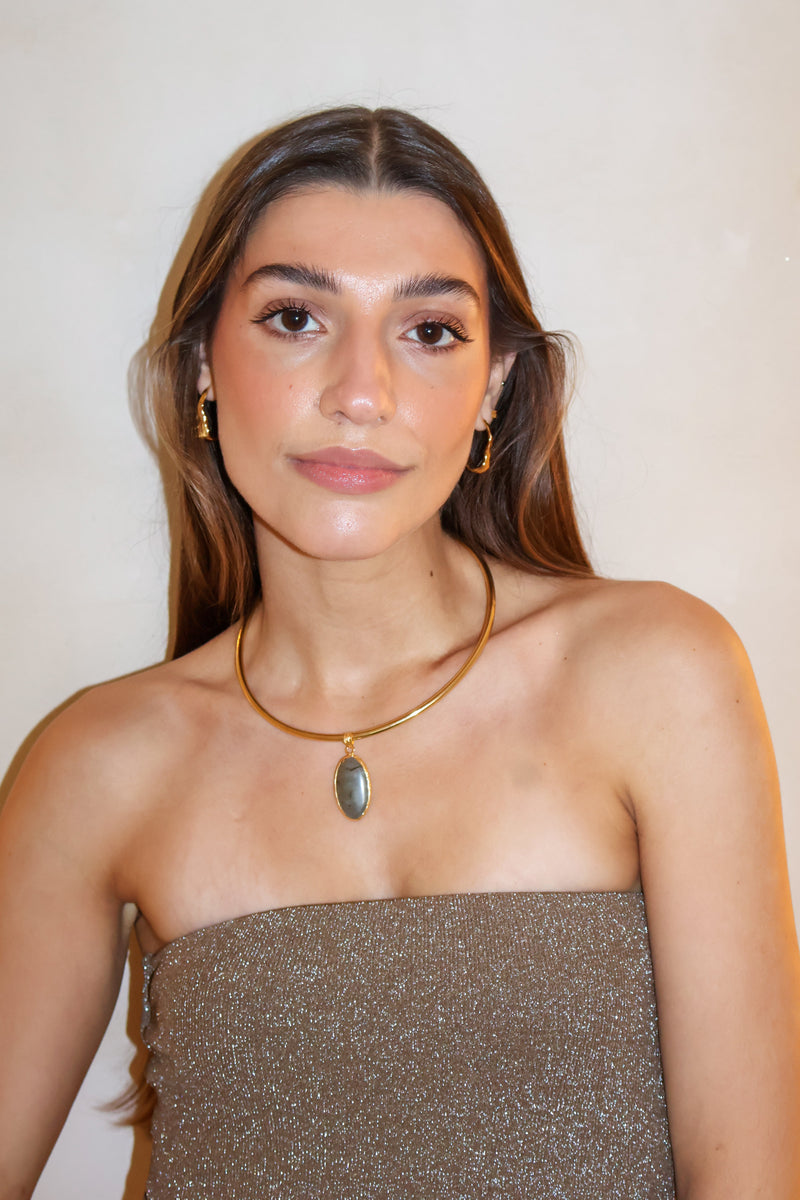 Chocker Amuleto Green