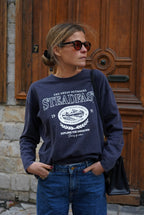 Simon Navy Inscription T-Shirt