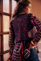 Vest Ravel - Fleurs Ikat