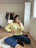 Pull Anna Jaune
