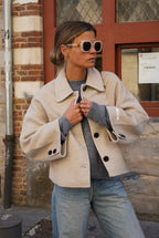 Camille Wool Jacket Beige