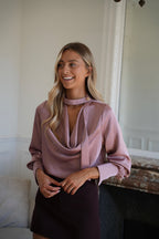 Blouse Fluide Sandra - Rose