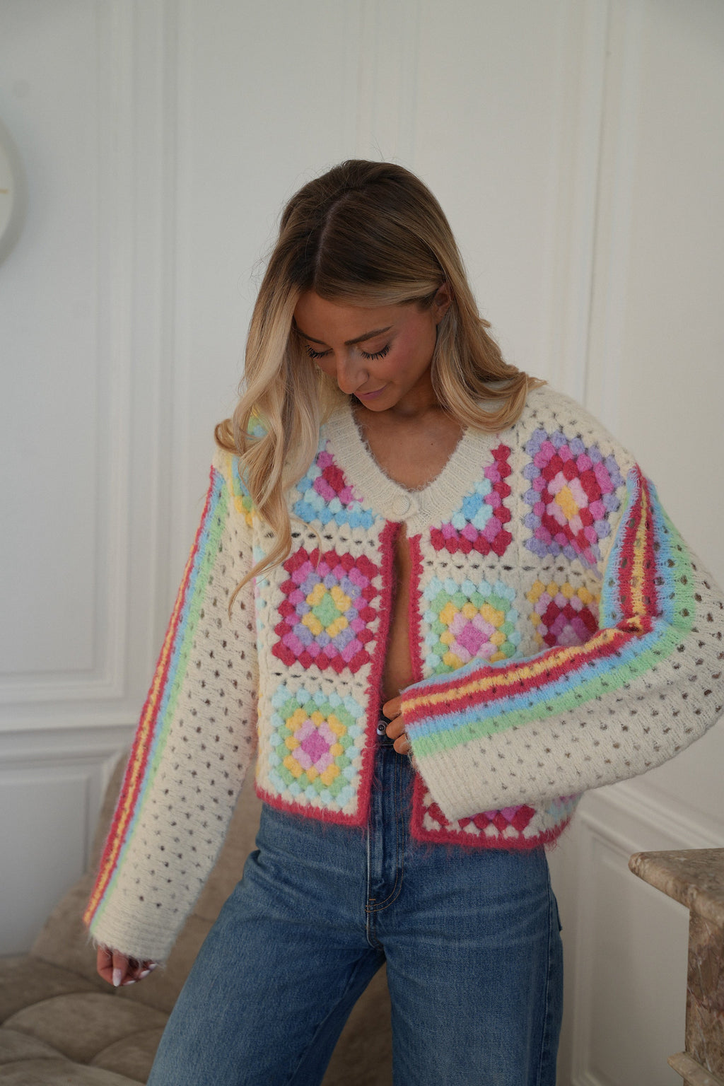 Oliane Colorful - Crochet Vest