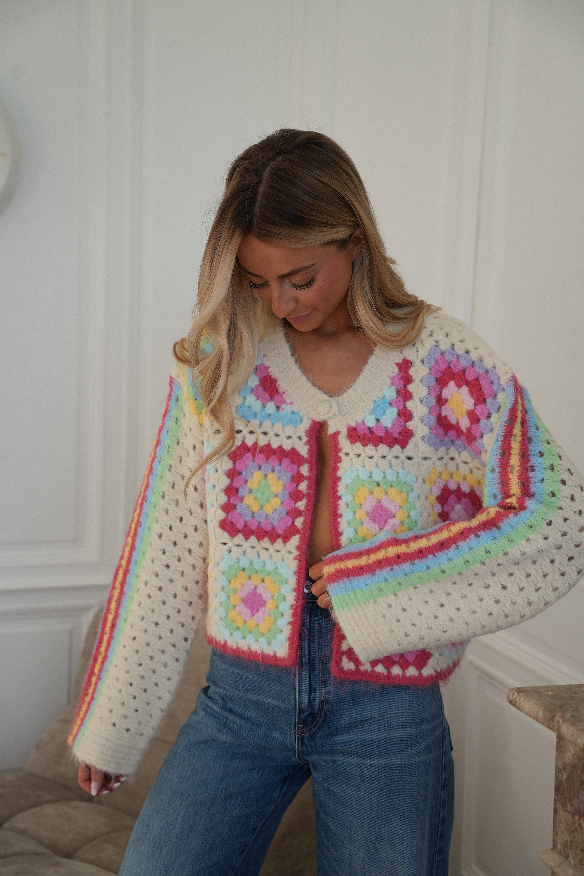 Oliane Colorful - Crochet Vest