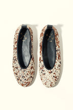 Sonia Ballet Flats - Cow Print