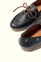 Kai Boat Shoes - Black