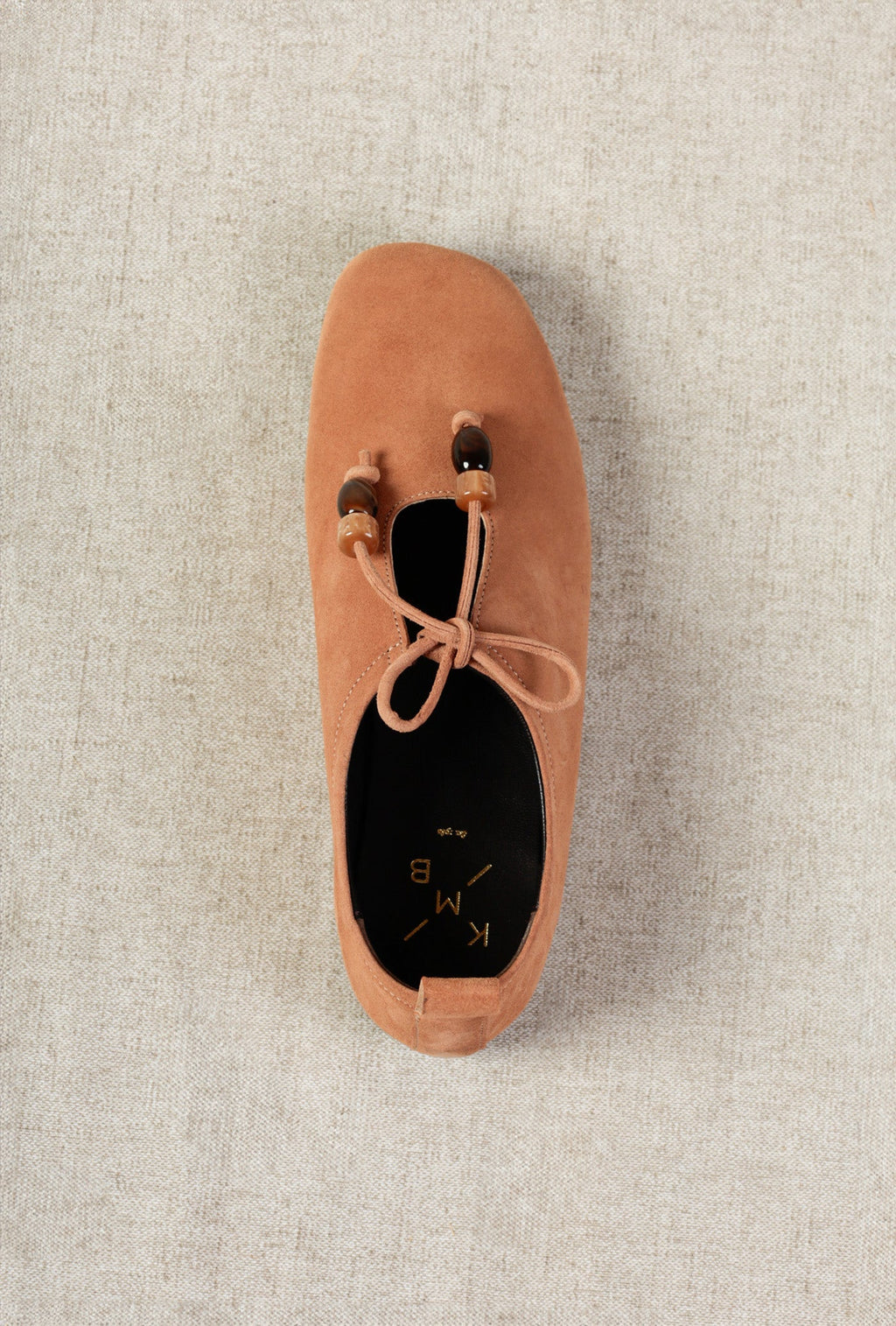 Katy Beads Ballet Flats - Camel