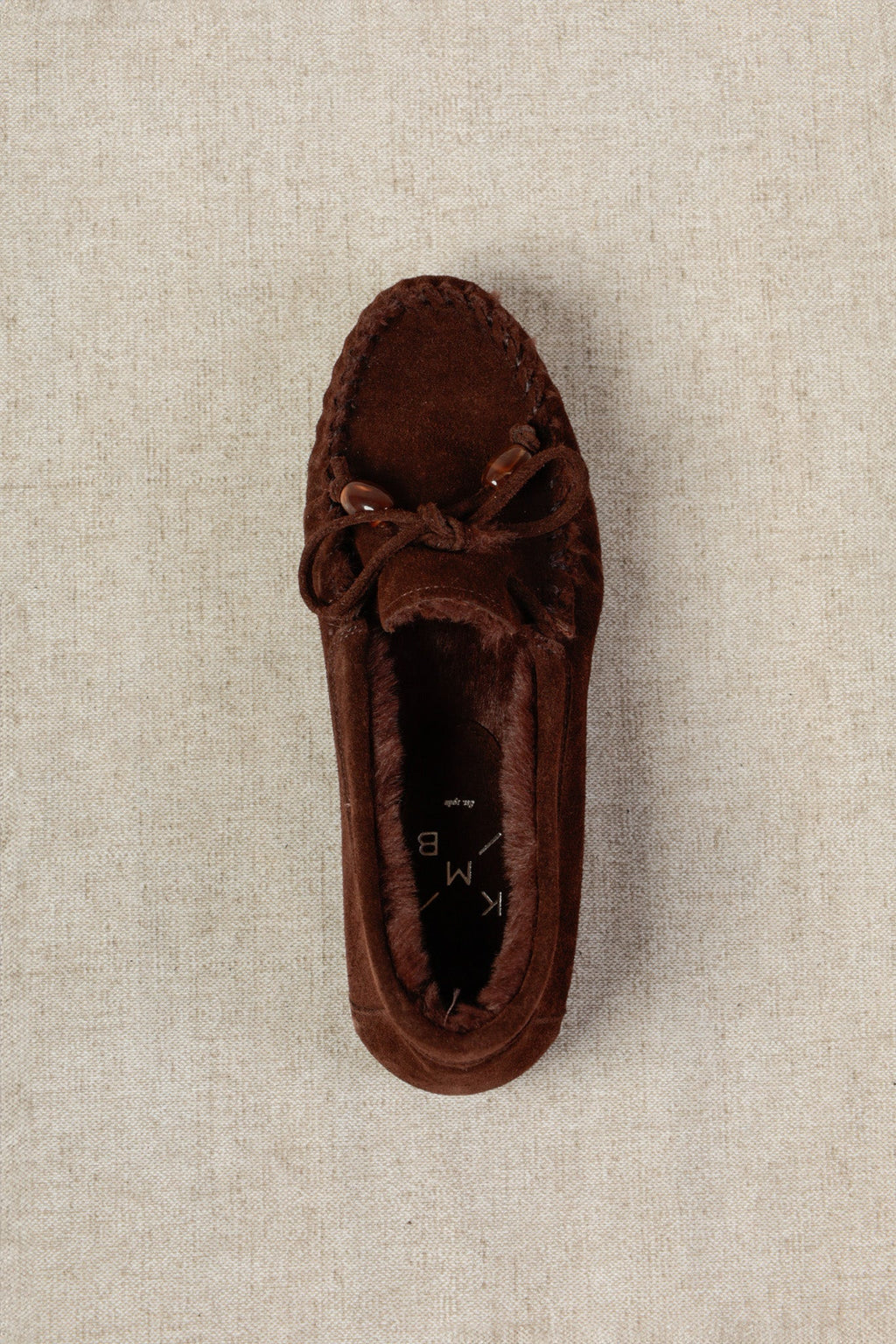 Mocasines Binita con cuentas - Chocolate