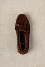 Mocasines Binita con cuentas - Chocolate