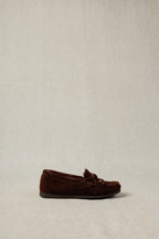 Mocasines Binita con cuentas - Chocolate