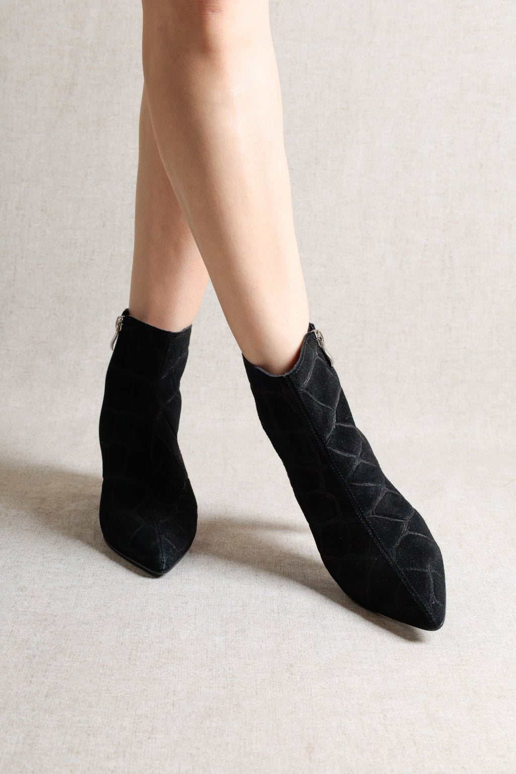 Botas Dina - Black Croco