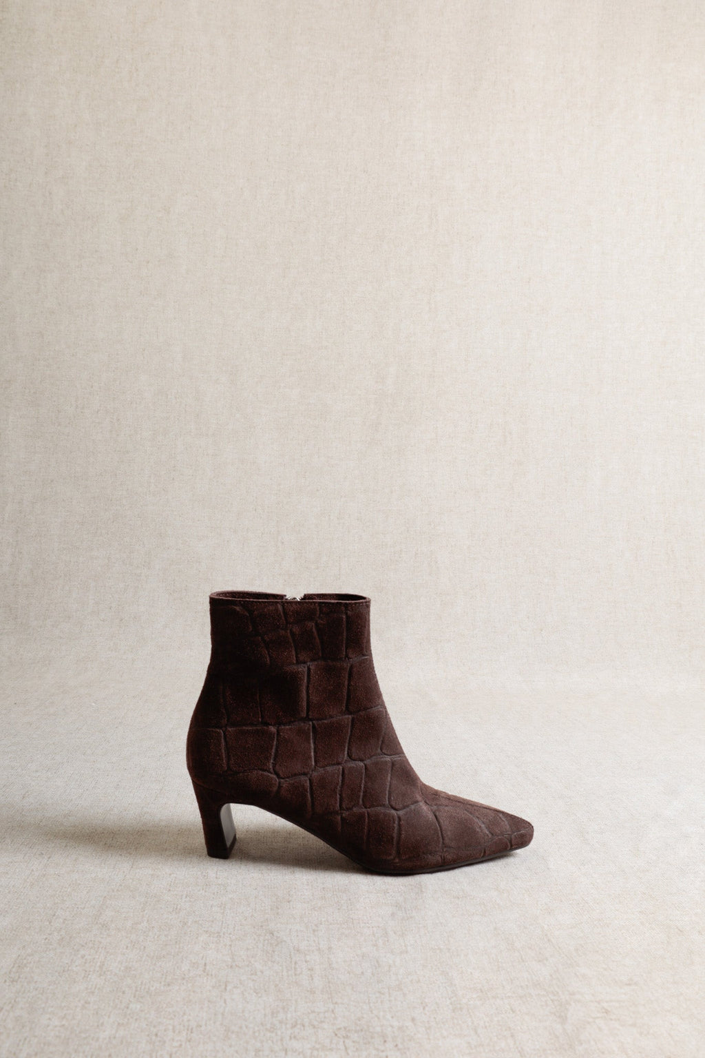 Botas Dina - Chocolate Croco