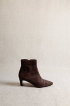 Botas Dina - Chocolate Croco