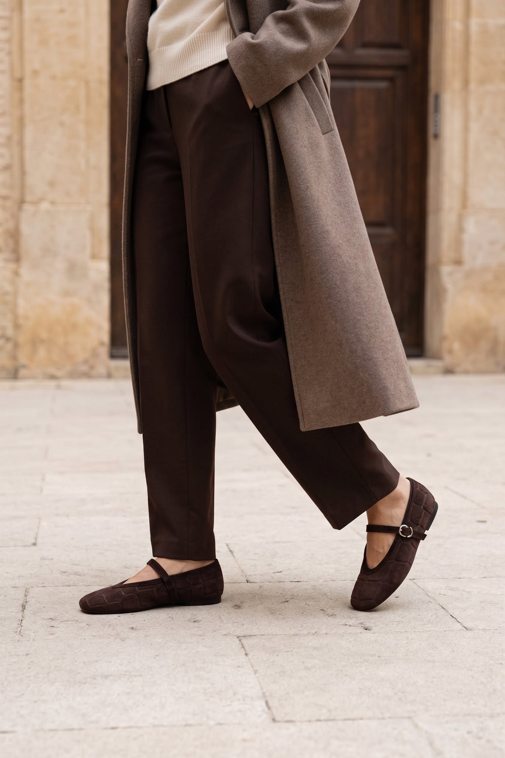 Alli Ballet Flats - Chocolate