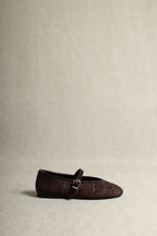 Alli Ballet Flats - Chocolate
