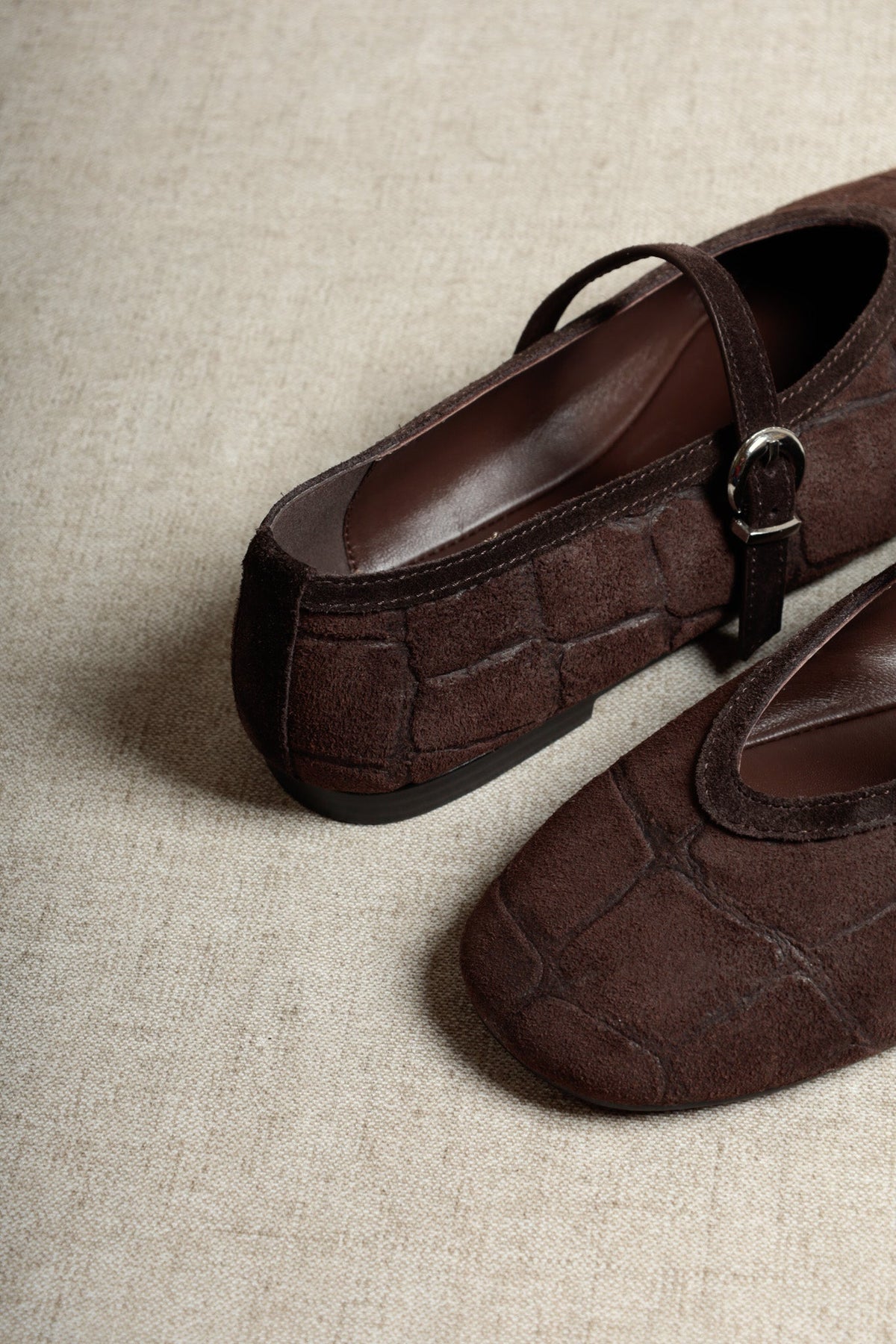 Alli Ballet Flats - Chocolate