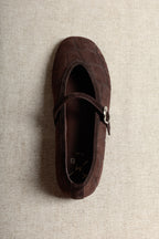 Alli Ballet Flats - Chocolate