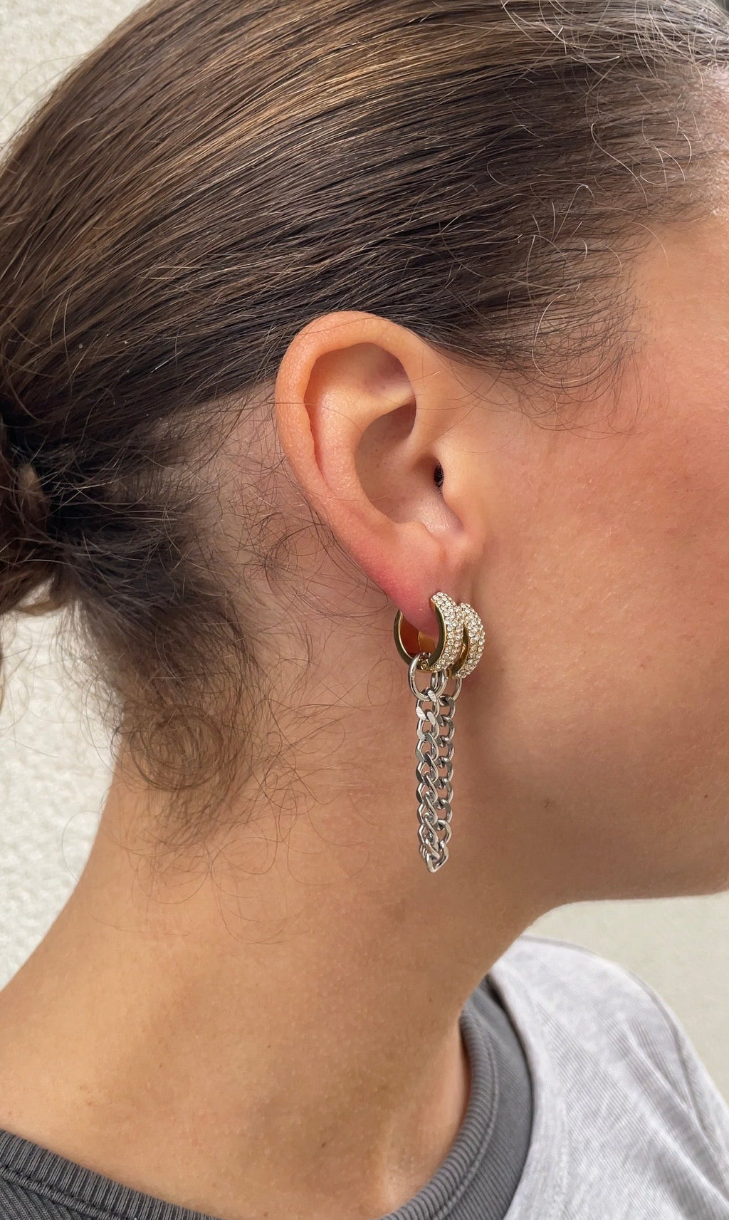 Boucles D'Oreilles Mono Gems Earring