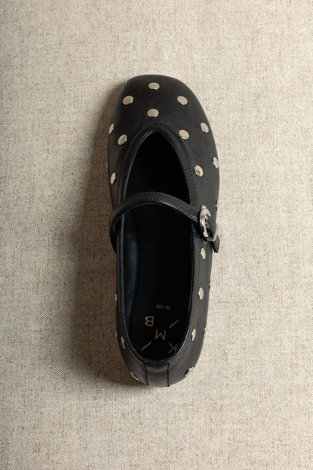 Ballerines Alli Studs - Black