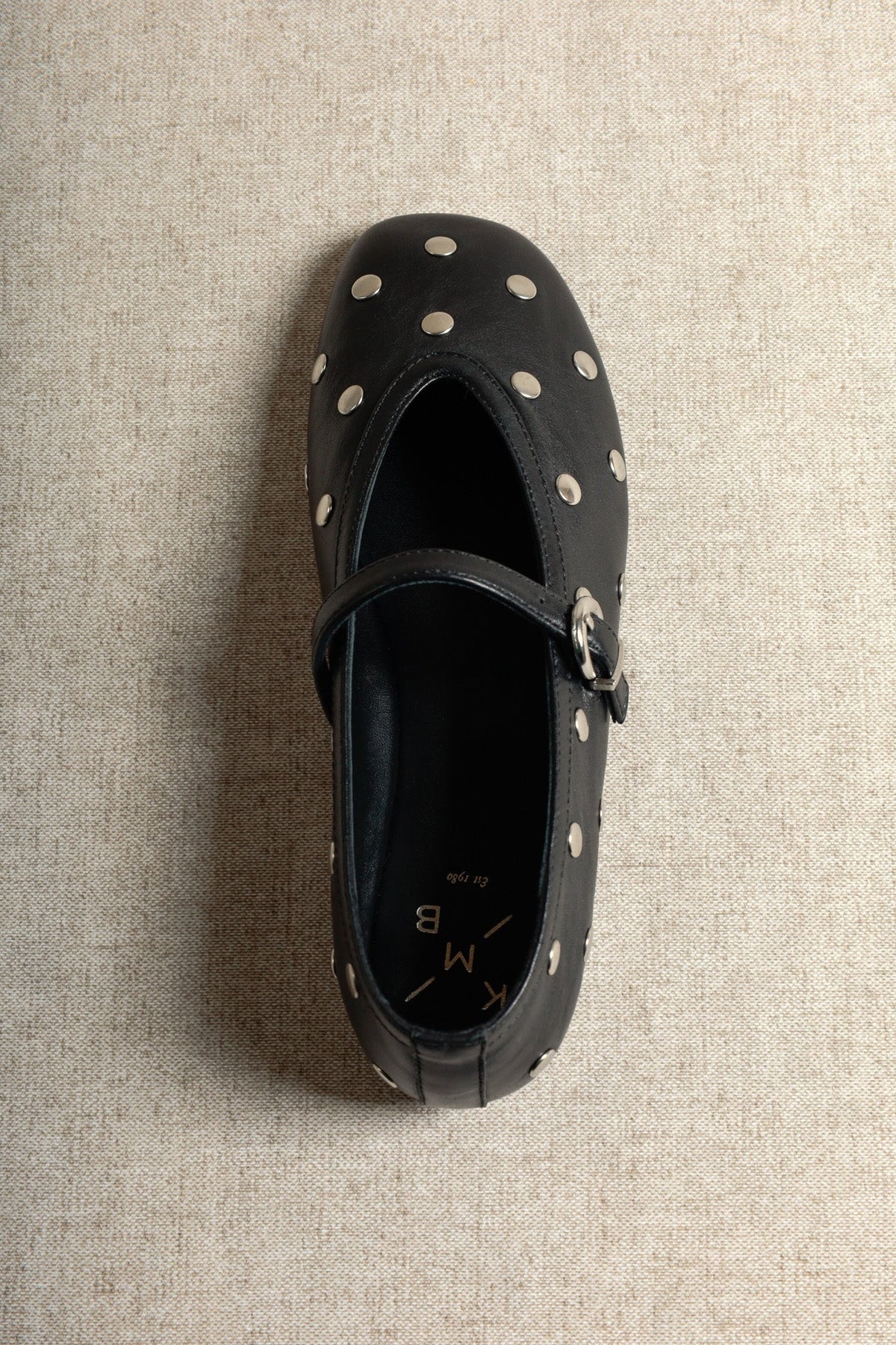 Ballerines Alli Studs - Black