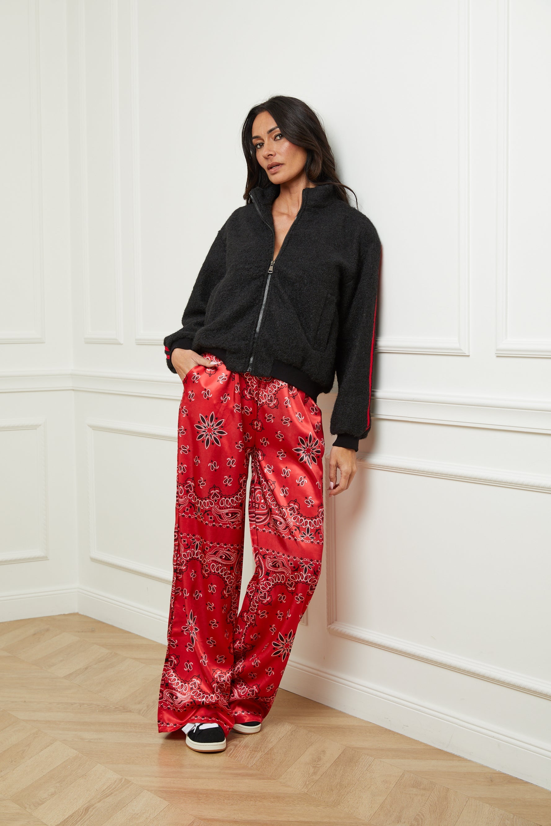 Bandana Pants - Red