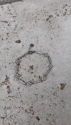 Clover gems bracelet