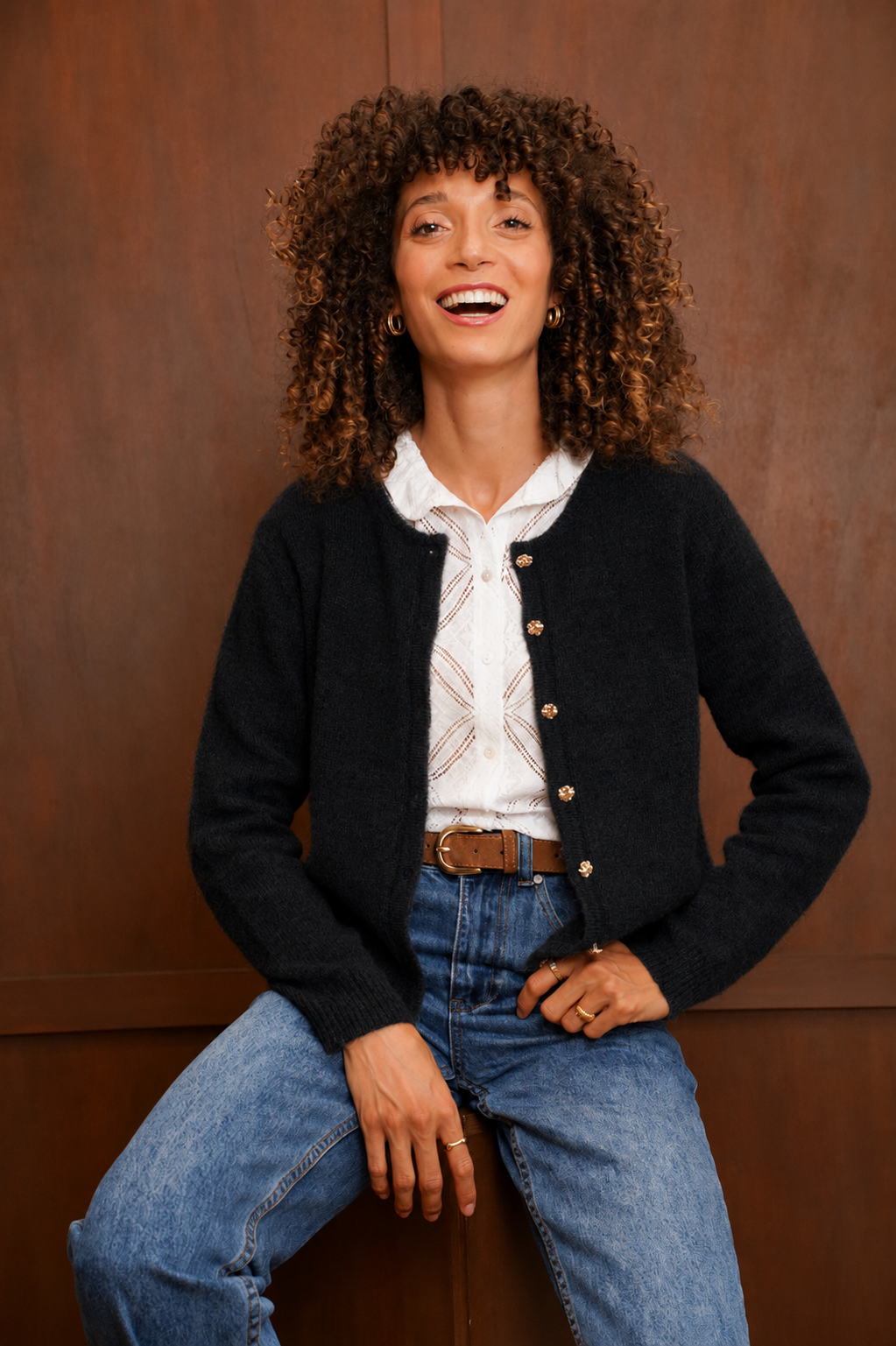 Gilet Marta - Noir