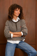 Pull Marinière Katia - Marron