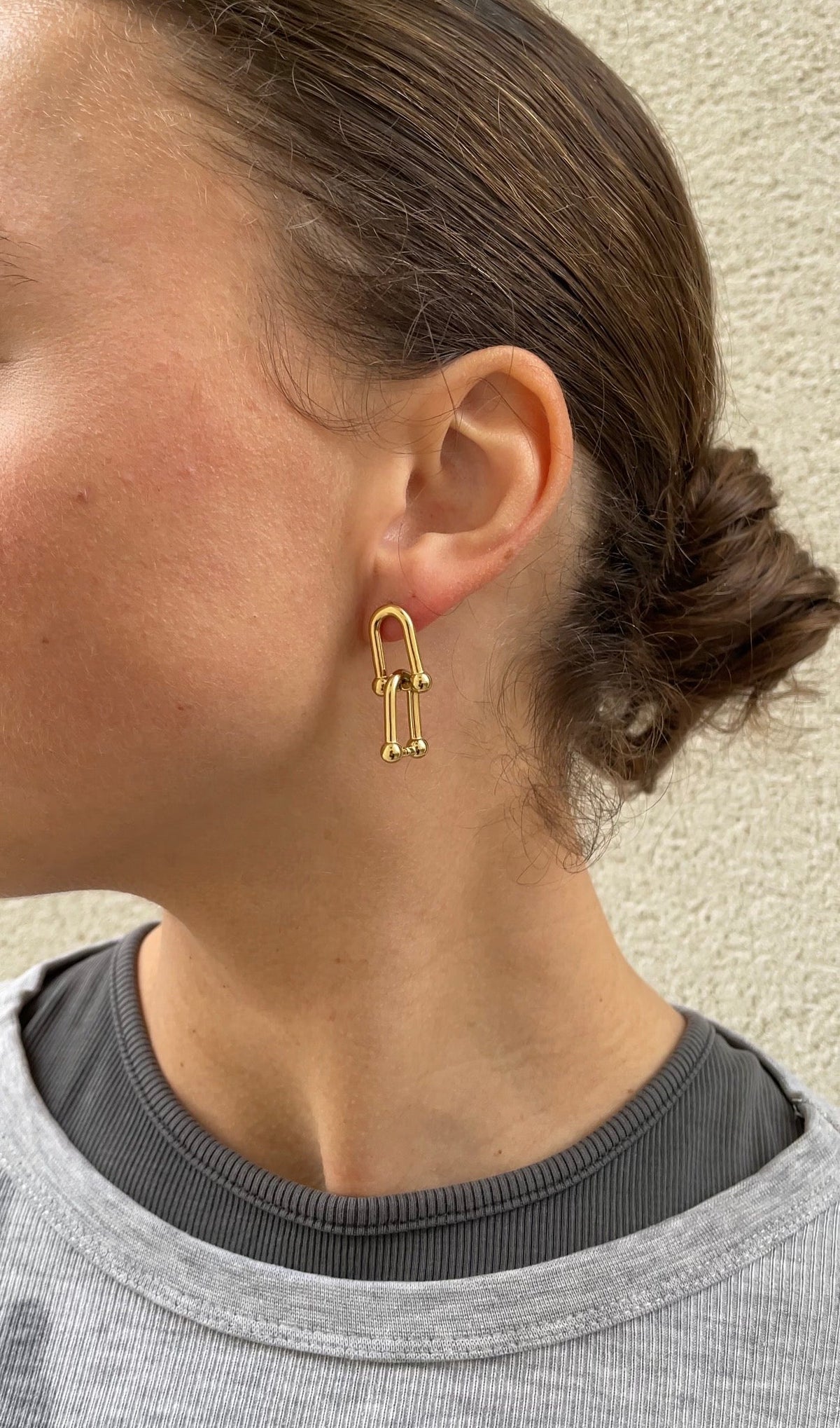 Boucles D'Oreilles Asymmetric Knot