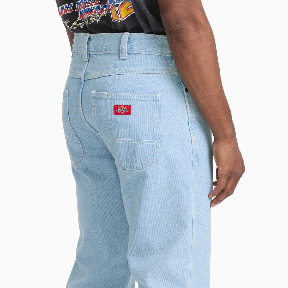 954 Relaxed Straight Work Jeans - Khaki Tinted Blue