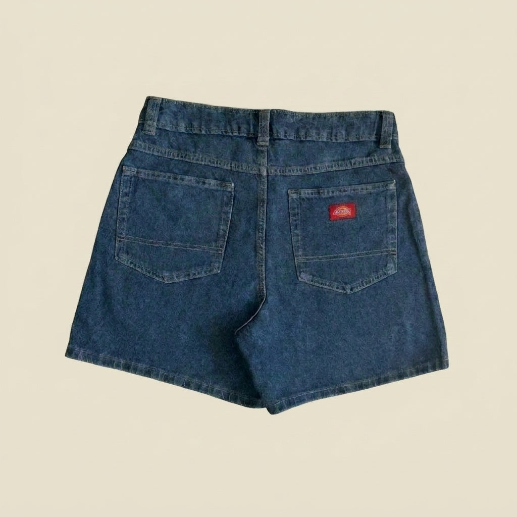 Women'S 984 High Waist Jean Shorts, 5" - Blue