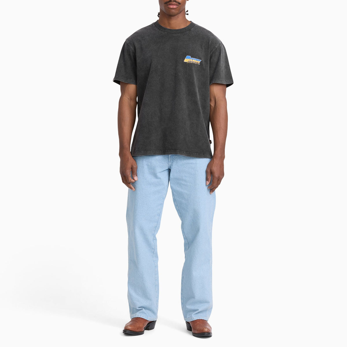 T-shirt Tonopah - Nero - Uomo