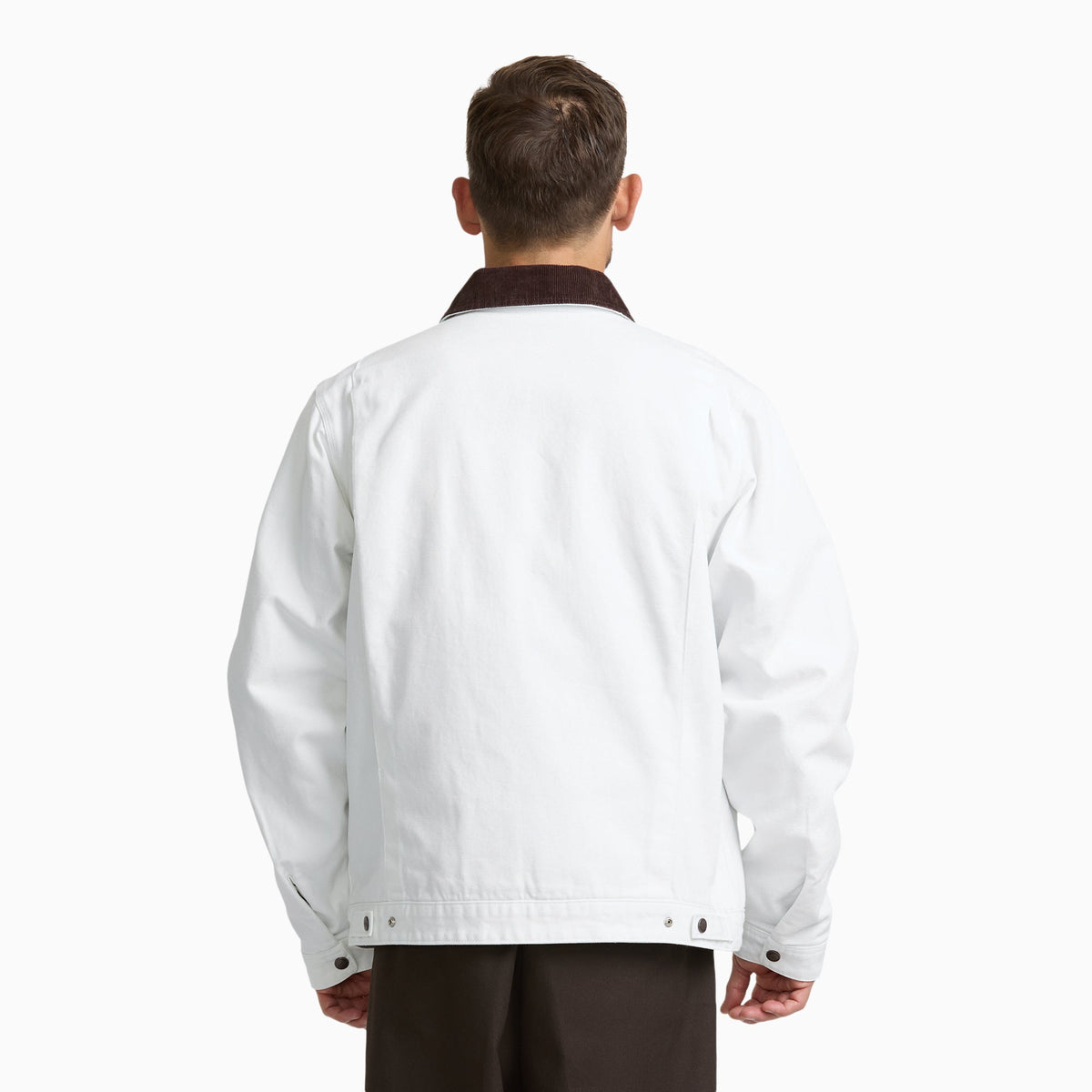 758 Duck Work Jacket - White - Men