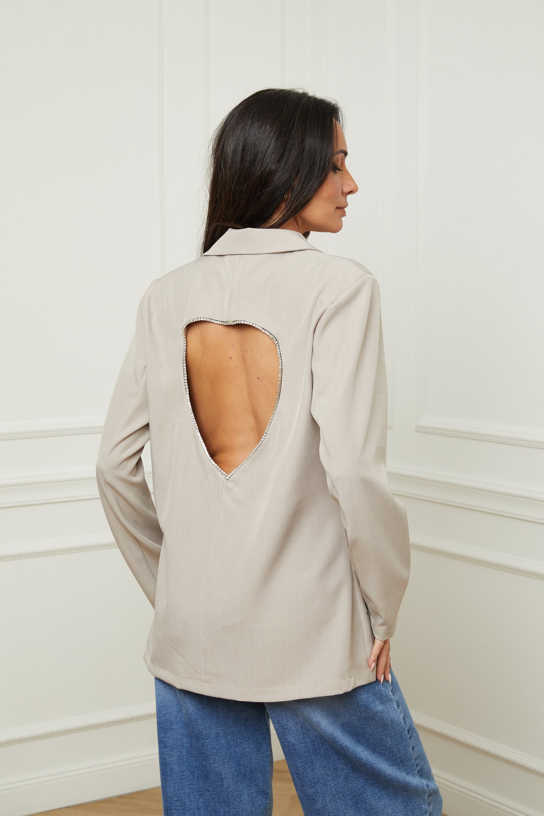 Drop Jacket - Beige