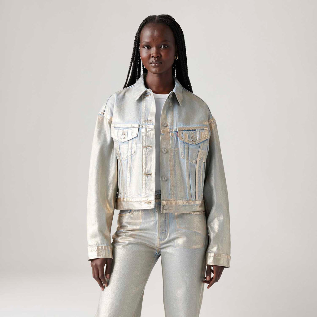 Jaqueta Levi'S® Shrunken 90'S Metalizada