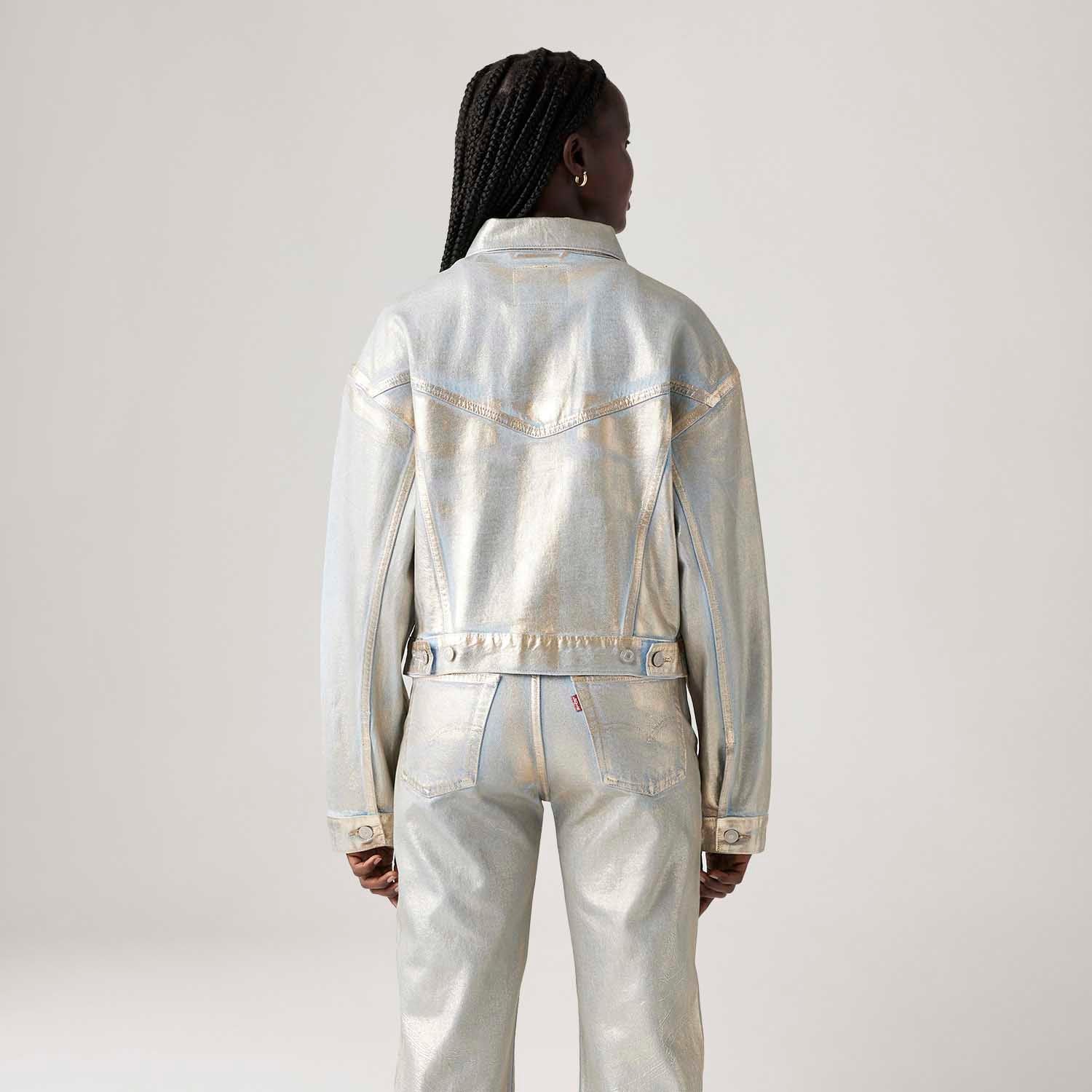 Jaqueta Levi'S® Shrunken 90'S Metalizada