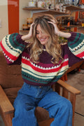 Pull Spirit Bordeaux