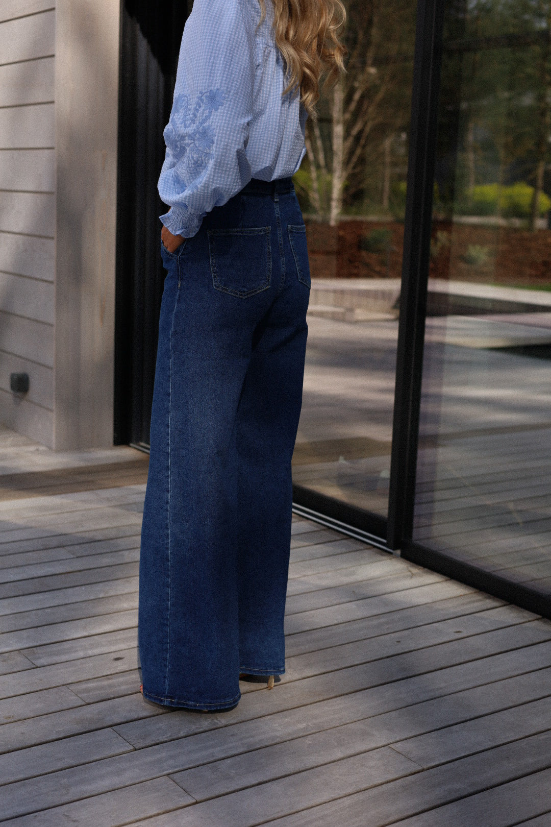 Lise Bleu - Straight Jeans