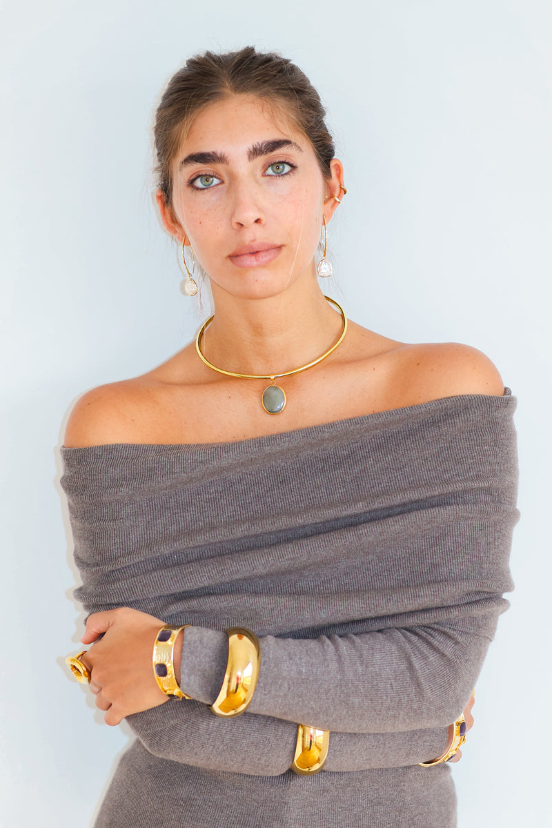 Chocker Amuleto Green