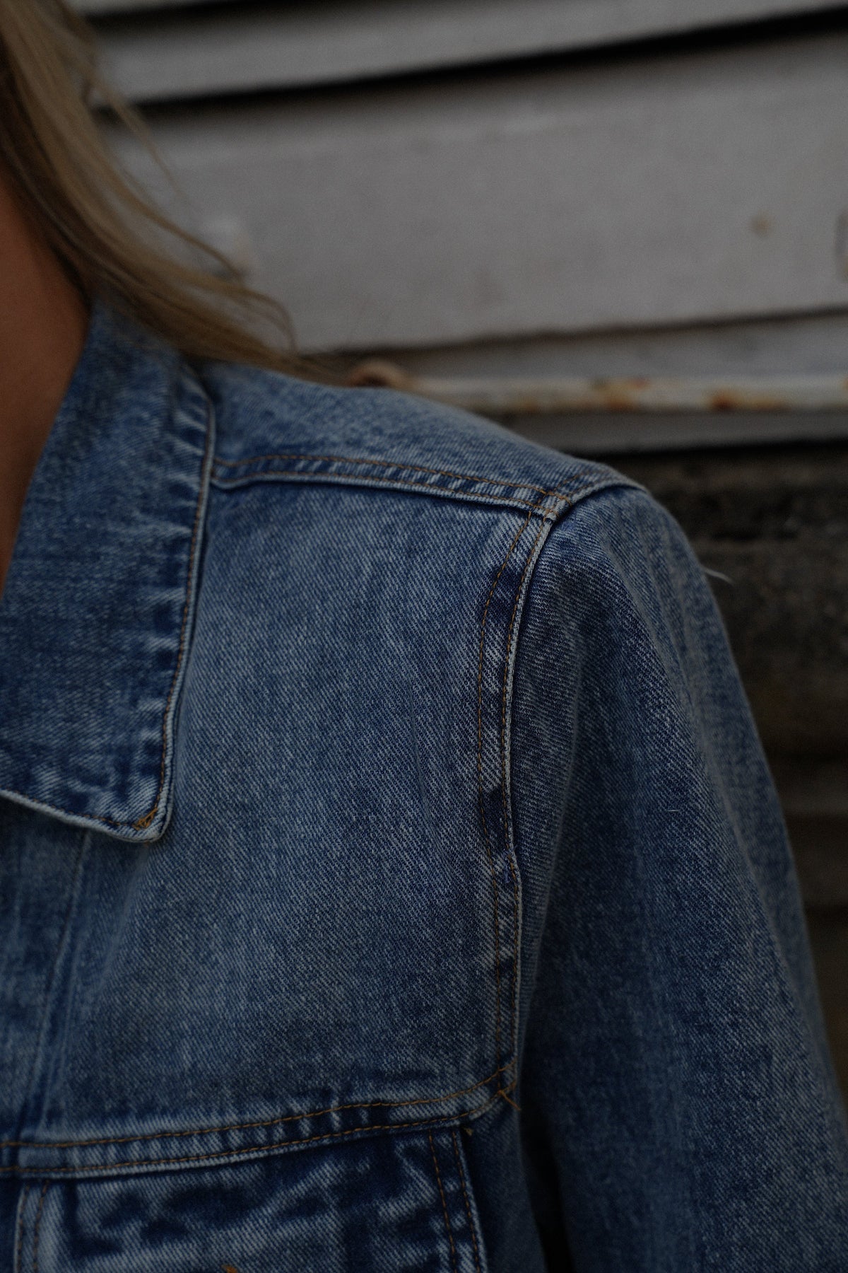 Camille Denim Jacket - Blue
