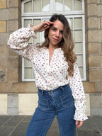 Blouse fleurie Eugenie